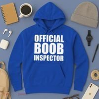 Boob Inspector Halloween Costume Gift Boobs 31st October Hoodie thumb 3