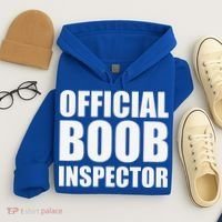 Boob Inspector Halloween Costume Gift Boobs 31st October Hoodie thumb 4