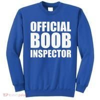 Boob Inspector Halloween Costume Gift Boobs 31st October Sweatshirt thumb 0