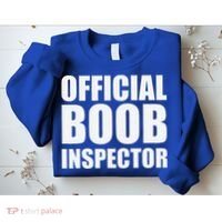 Boob Inspector Halloween Costume Gift Boobs 31st October Sweatshirt thumb 2