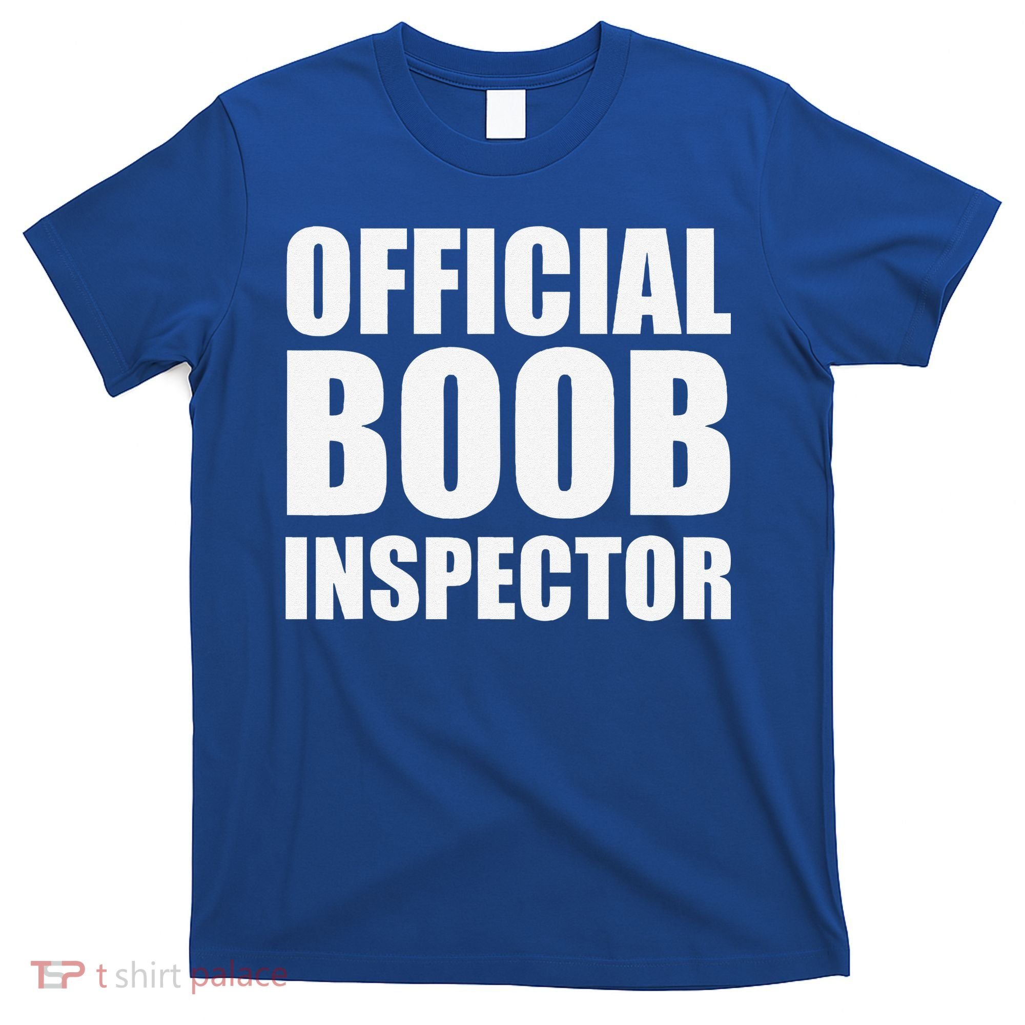 Boob Inspector Halloween Costume Gift Boobs 31st October T-Shirt