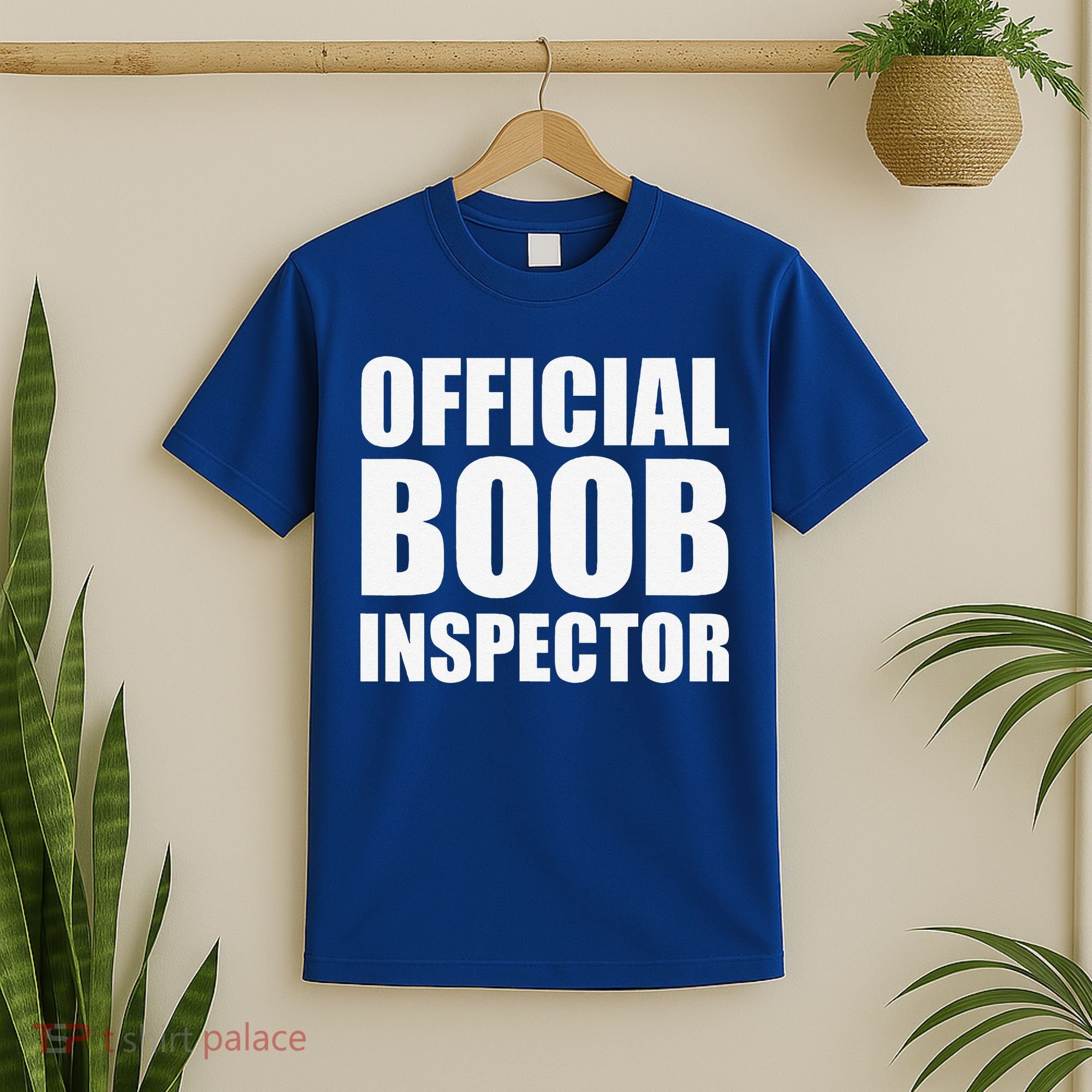 Boob Inspector Halloween Costume Gift Boobs 31st October T-Shirt
