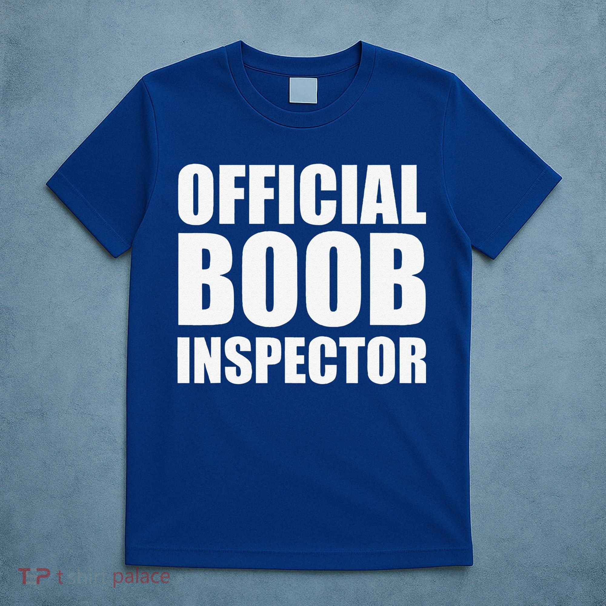 Boob Inspector Halloween Costume Gift Boobs 31st October T-Shirt