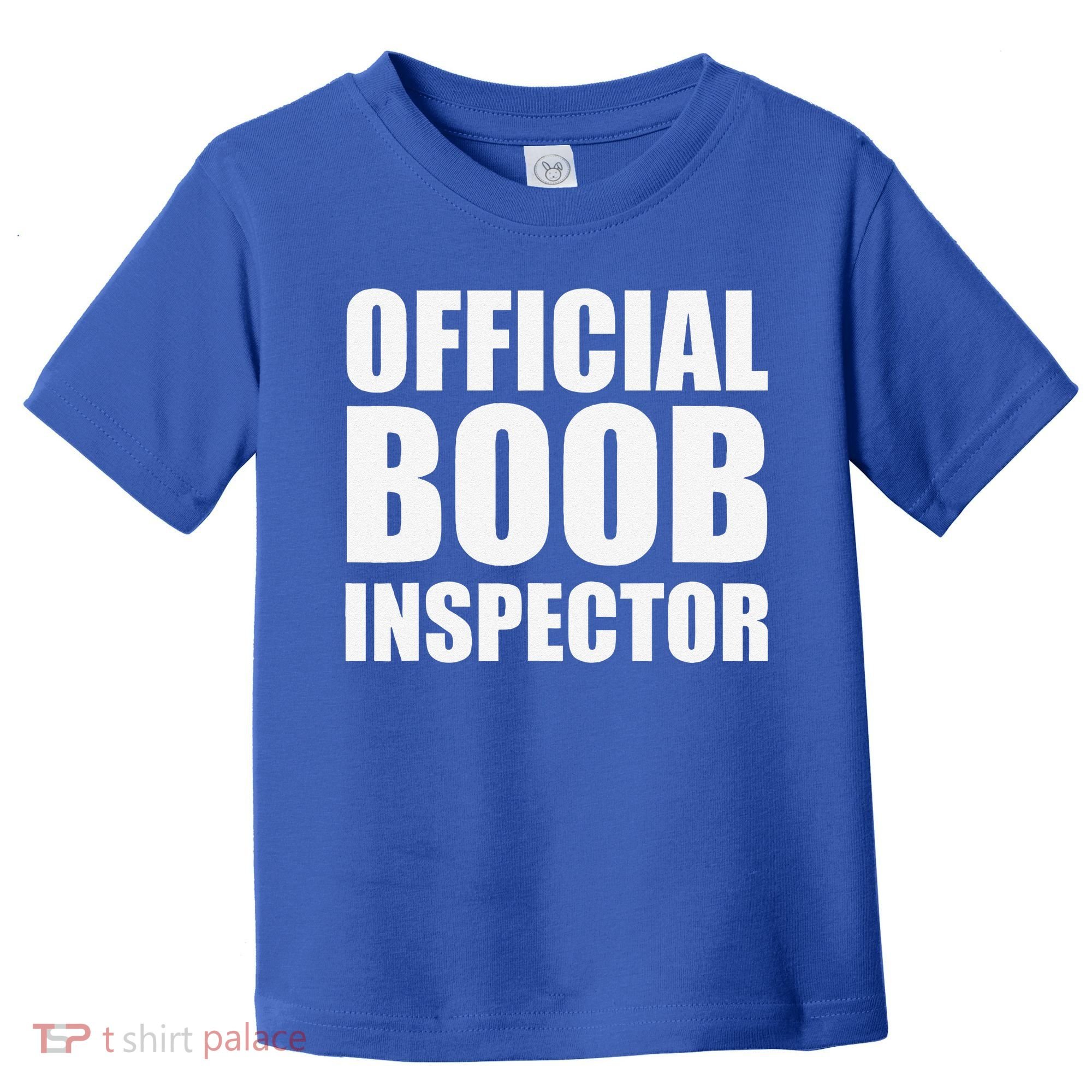 Boob Inspector Halloween Costume Gift Boobs 31st October Toddler T-Shirt