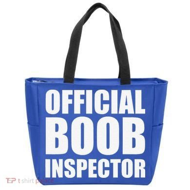 Boob Inspector Halloween Costume Gift Boobs 31st October Tote Bag