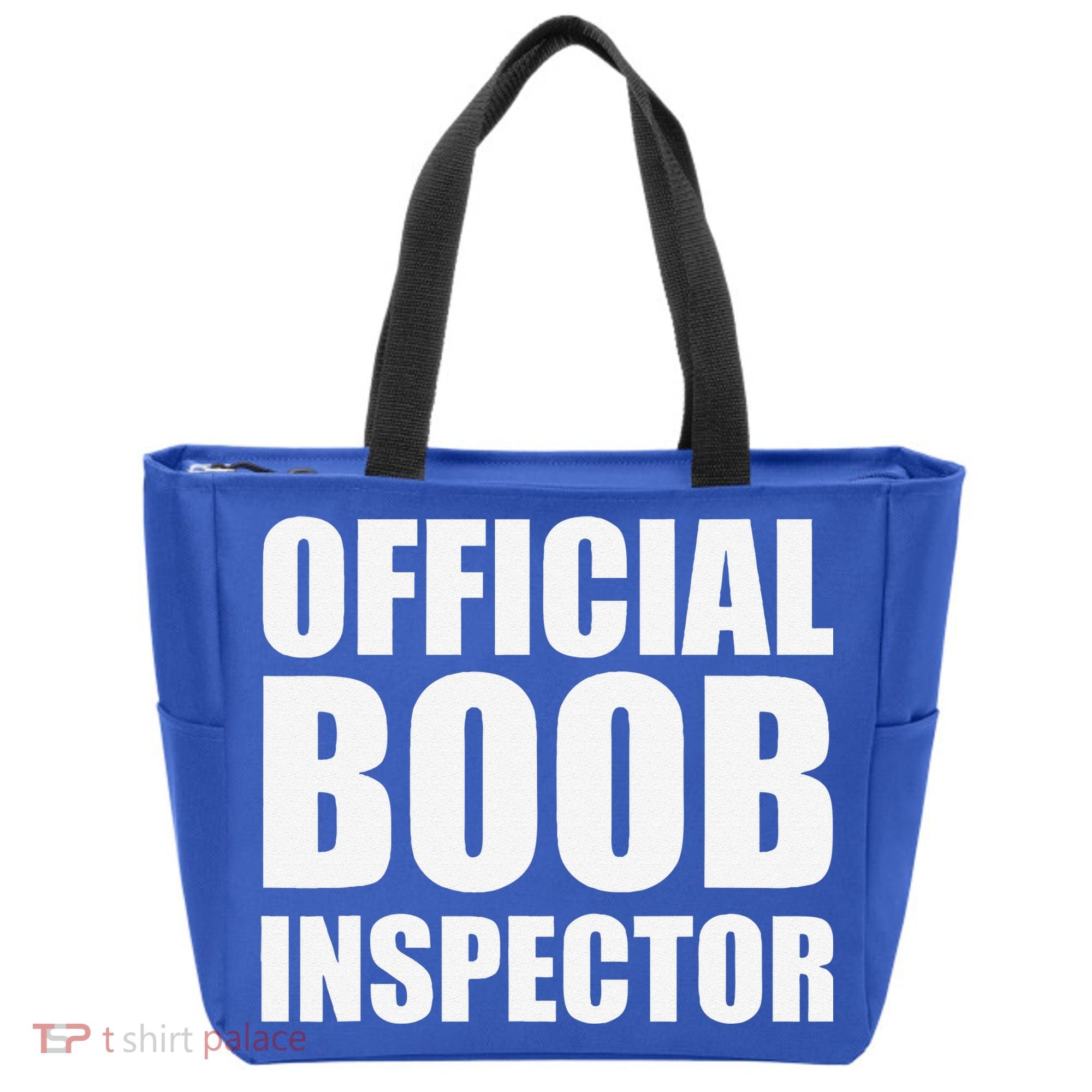 Boob Inspector Halloween Costume Gift Boobs 31st October Tote Bag