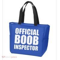 Boob Inspector Halloween Costume Gift Boobs 31st October Tote Bag thumb 3