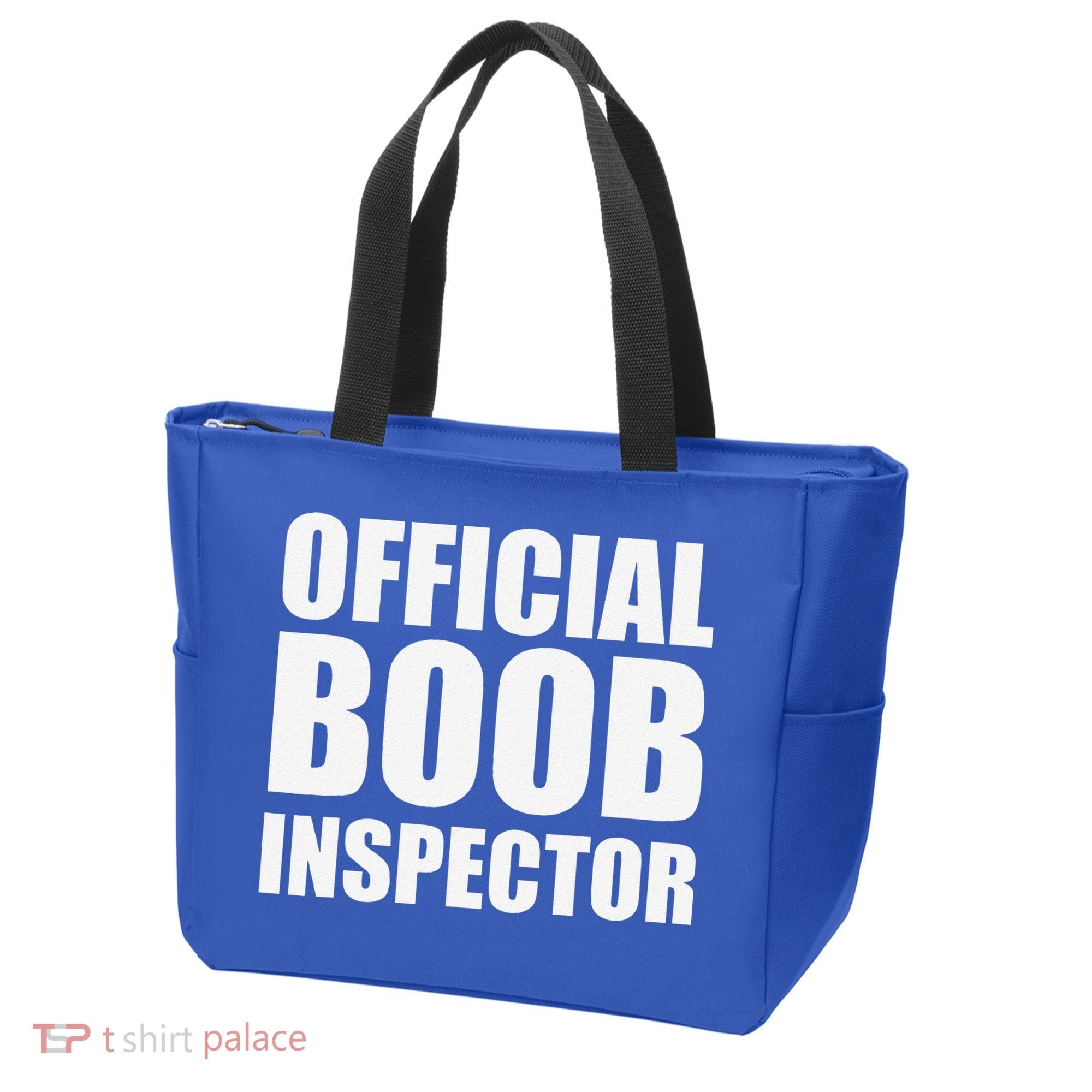 Boob Inspector Halloween Costume Gift Boobs 31st October Tote Bag