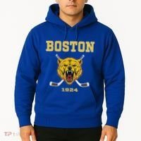 Boston Ice Hockey Fear The Bear Hoodie thumb 2