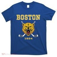 Boston Ice Hockey Fear The Bear T-Shirt thumb 0