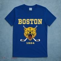 Boston Ice Hockey Fear The Bear T-Shirt thumb 5