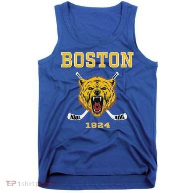 Boston Ice Hockey Fear The Bear Tank Top
