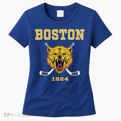 Boston Ice Hockey Fear The Bear Women's T-Shirt