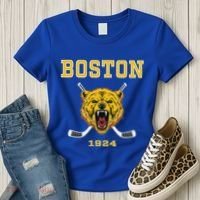 Boston Ice Hockey Fear The Bear Women's T-Shirt thumb 3