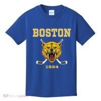 Boston Ice Hockey Fear The Bear Kids T-Shirt thumb 0