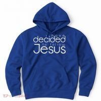Baptism I Have Decided To Follow Jesus Hoodie thumb 0
