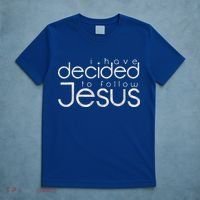 Baptism I Have Decided To Follow Jesus T-Shirt thumb 5
