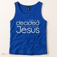 Baptism I Have Decided To Follow Jesus Tank Top thumb 2