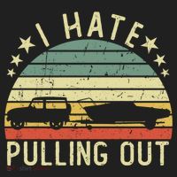 Boat I Hate Pulling Out Retro Boating Captain Motorboat Gift Women's Sweatshirt thumb 2