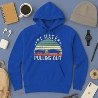 Boat I Hate Pulling Out Retro Boating Captain Motorboat Gift Hoodie thumb 3