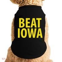 Beat Iowa House Divided State Of Ia Doggie Tank thumb 0