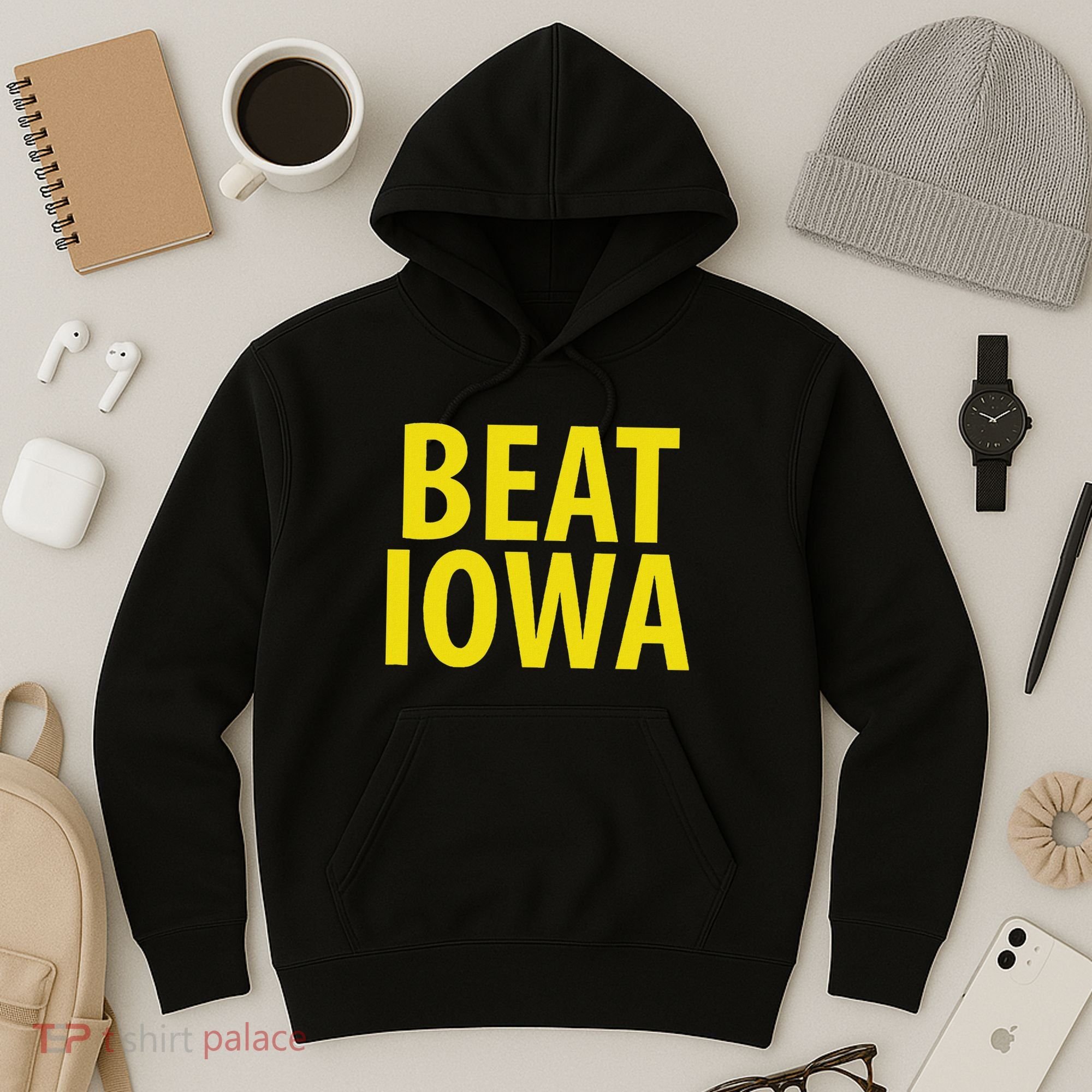 Beat Iowa House Divided State Of Ia Hoodie