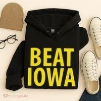 Beat Iowa House Divided State Of Ia Hoodie thumb 4