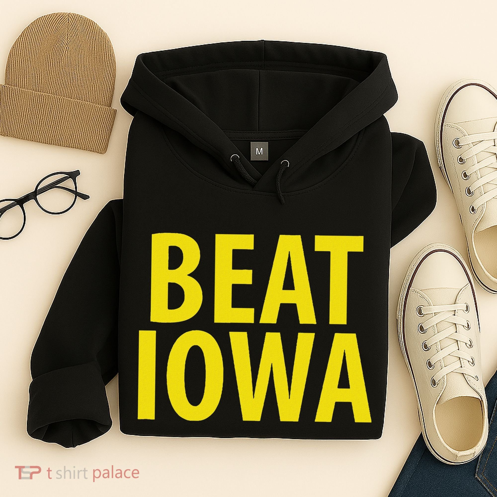 Beat Iowa House Divided State Of Ia Hoodie