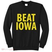 Beat Iowa House Divided State Of Ia Sweatshirt thumb 0