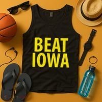 Beat Iowa House Divided State Of Ia Tank Top thumb 4