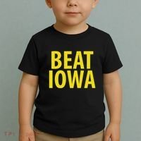 Beat Iowa House Divided State Of Ia Toddler T-Shirt thumb 2