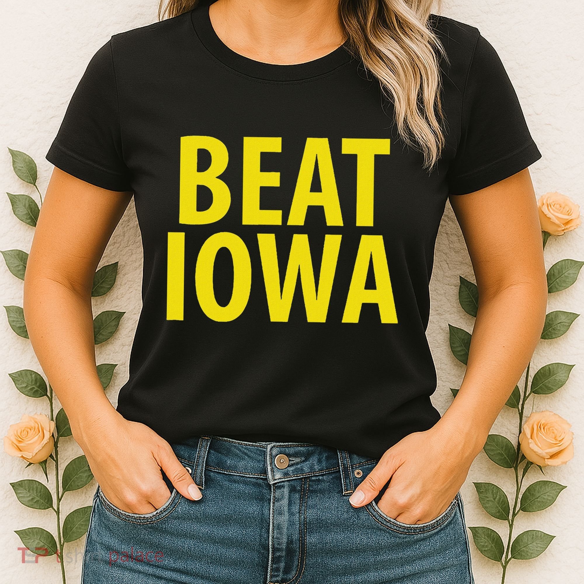 Beat Iowa House Divided State Of Ia Women's T-Shirt