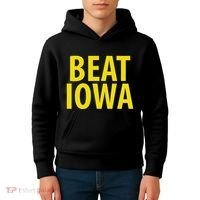 Beat Iowa House Divided State Of Ia Kids Hoodie thumb 4