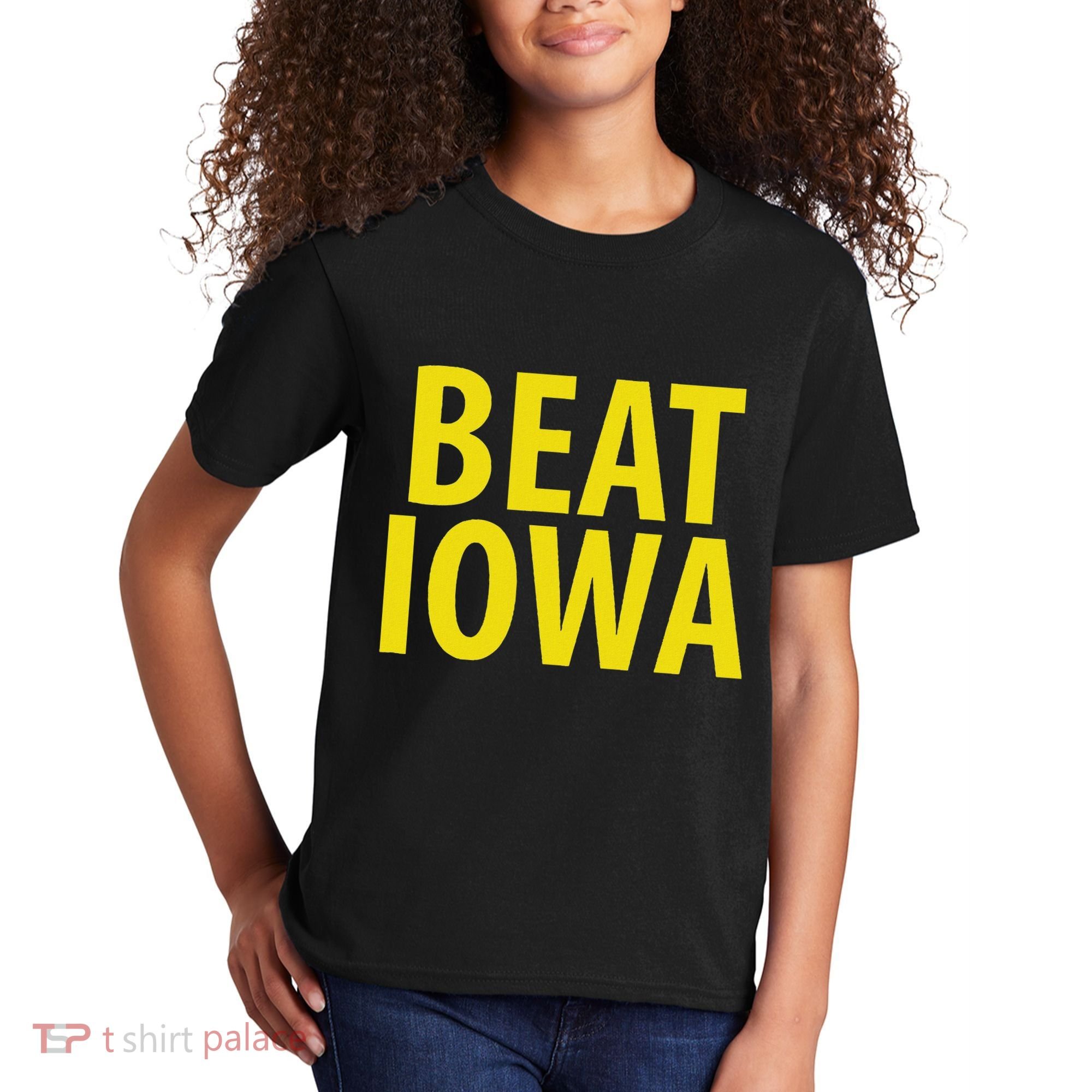 Beat Iowa House Divided State Of Ia Kids T-Shirt
