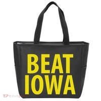 Beat Iowa House Divided State Of Ia Tote Bag thumb 0