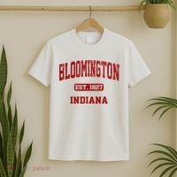 Bloomington Indiana IN Vintage State Athletic Style T-Shirt thumb 2