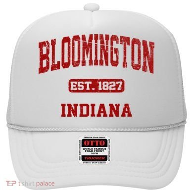 Bloomington Indiana IN Vintage State Athletic Style Hat