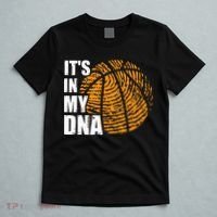 Basketball Its In My DNA Fingerprint Funny Basketball T-Shirt thumb 5