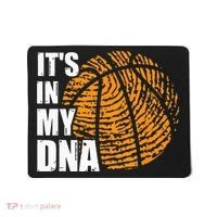 Basketball Its In My DNA Fingerprint Funny Basketball Mousepad thumb 0