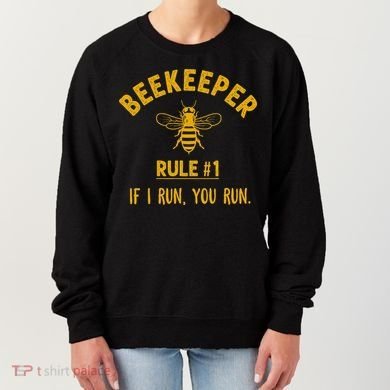 Beekeeper If I Run You Run Save The Bees Climate Change Women's Sweatshirt