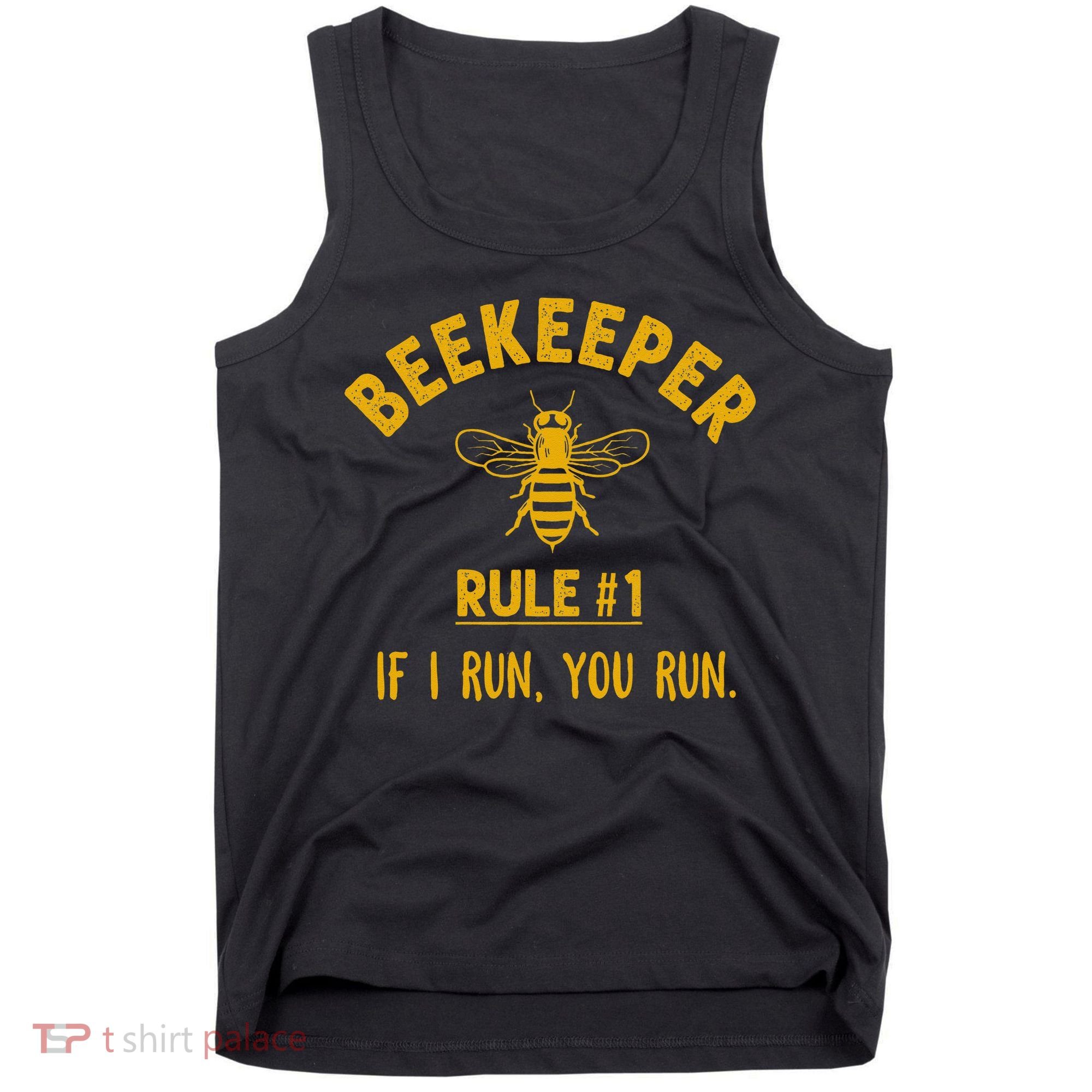 Beekeeper If I Run You Run Save The Bees Climate Change Tank Top