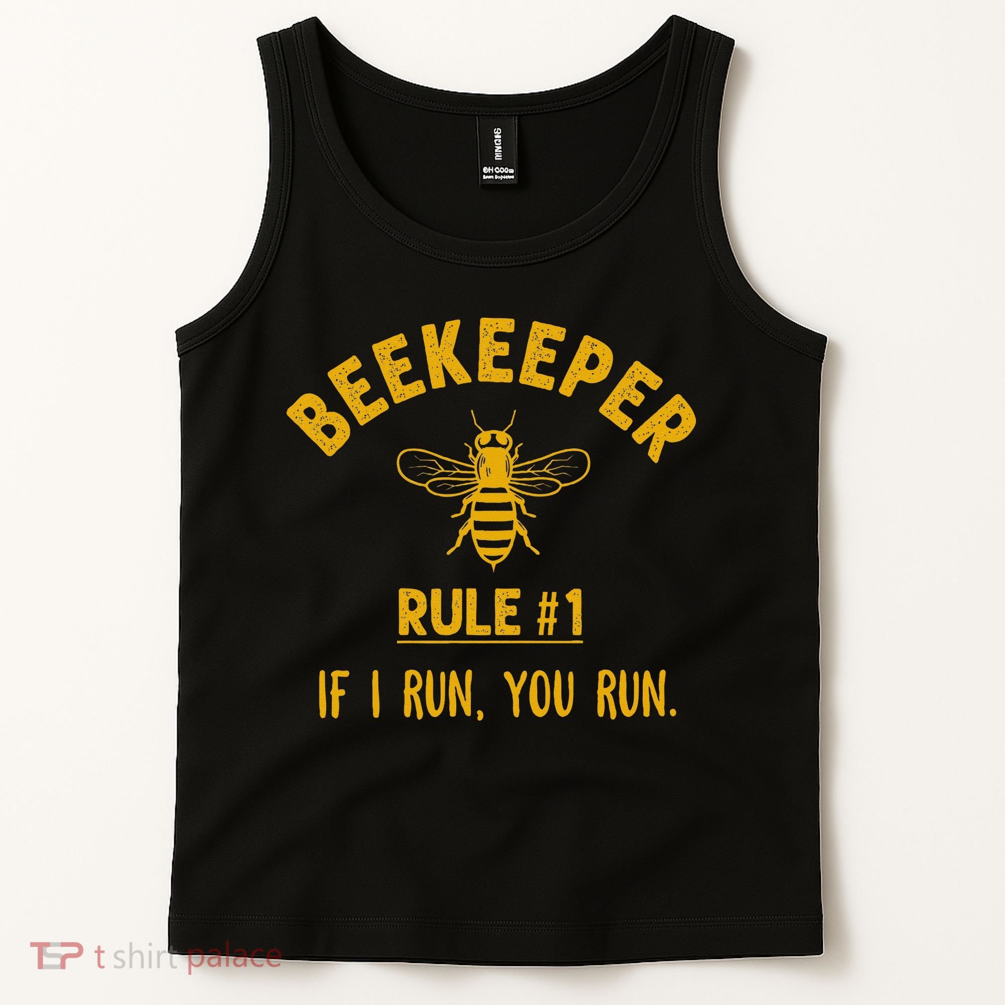 Beekeeper If I Run You Run Save The Bees Climate Change Tank Top