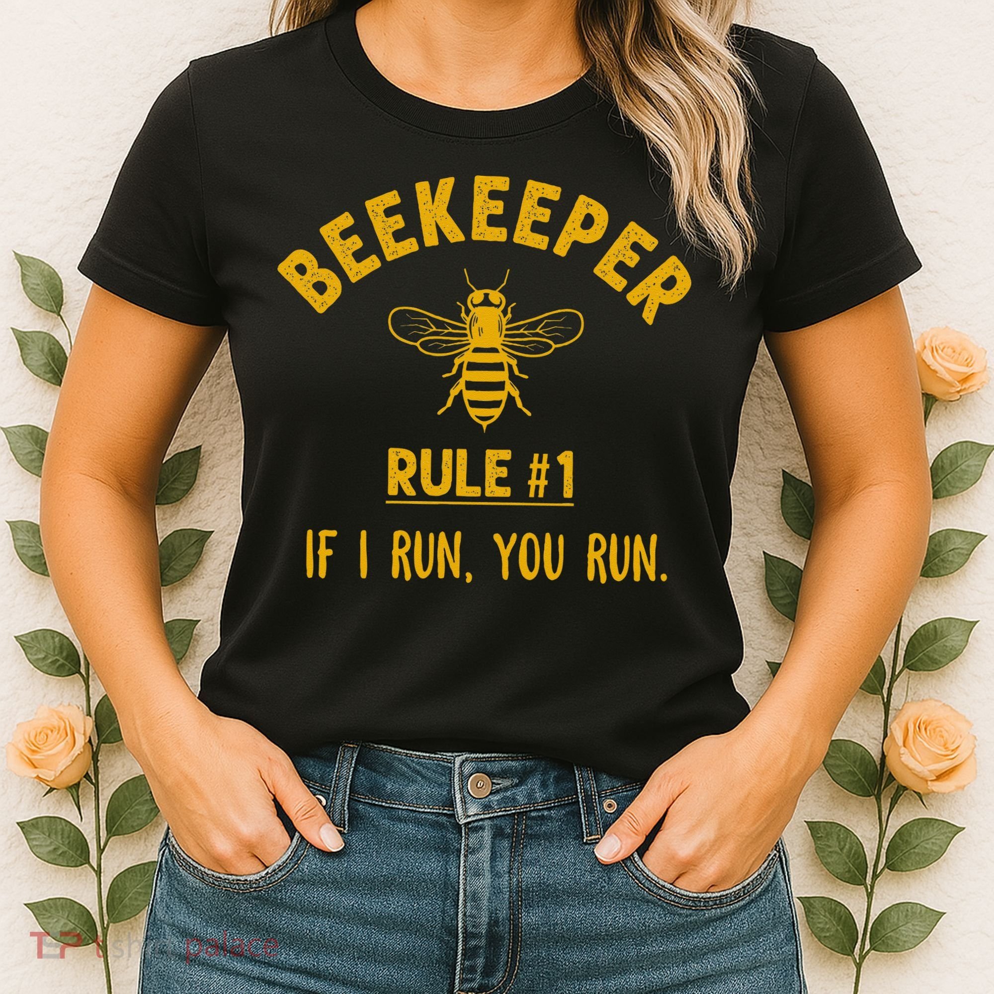 Beekeeper If I Run You Run Save The Bees Climate Change Women's T-Shirt