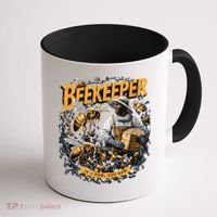 Beekeeper If I Run You Run Apiculture Bee Keeper Beekeeping Bee Lovers Honeybees Coffee Mug thumb 1