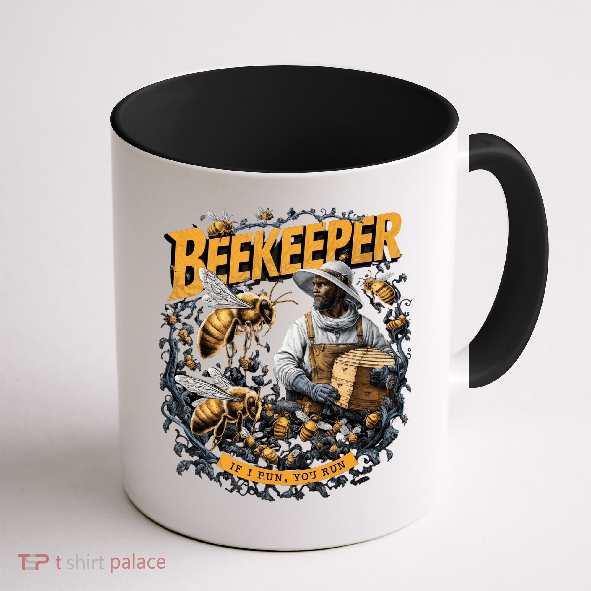 Beekeeper If I Run You Run Apiculture Bee Keeper Beekeeping Bee Lovers Honeybees Coffee Mug