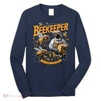 Beekeeper If I Run You Run Apiculture Bee Keeper Beekeeping Bee Lovers Honeybees Long Sleeve Shirt thumb 0