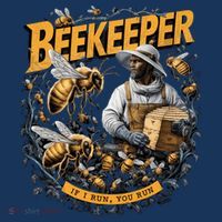 Beekeeper If I Run You Run Apiculture Bee Keeper Beekeeping Bee Lovers Honeybees Women's Tank Top thumb 5