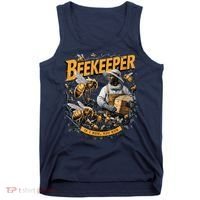 Beekeeper If I Run You Run Apiculture Bee Keeper Beekeeping Bee Lovers Honeybees Tank Top thumb 0