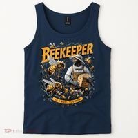 Beekeeper If I Run You Run Apiculture Bee Keeper Beekeeping Bee Lovers Honeybees Tank Top thumb 2