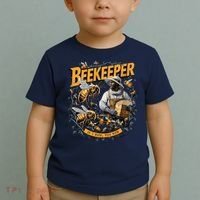 Beekeeper If I Run You Run Apiculture Bee Keeper Beekeeping Bee Lovers Honeybees Toddler T-Shirt thumb 2